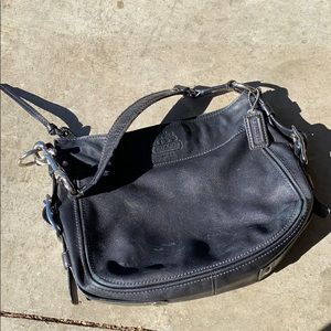 Black coach purse